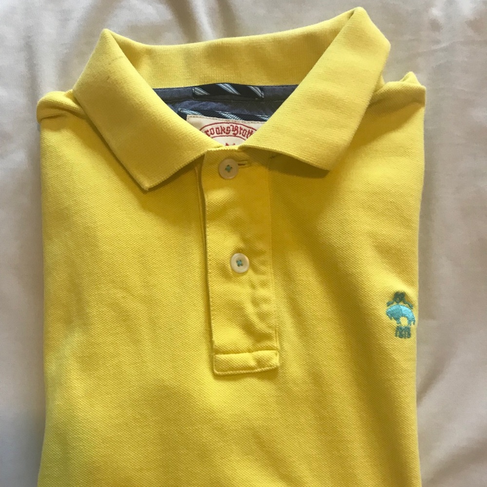 Brooks Brothers Yellow Polo